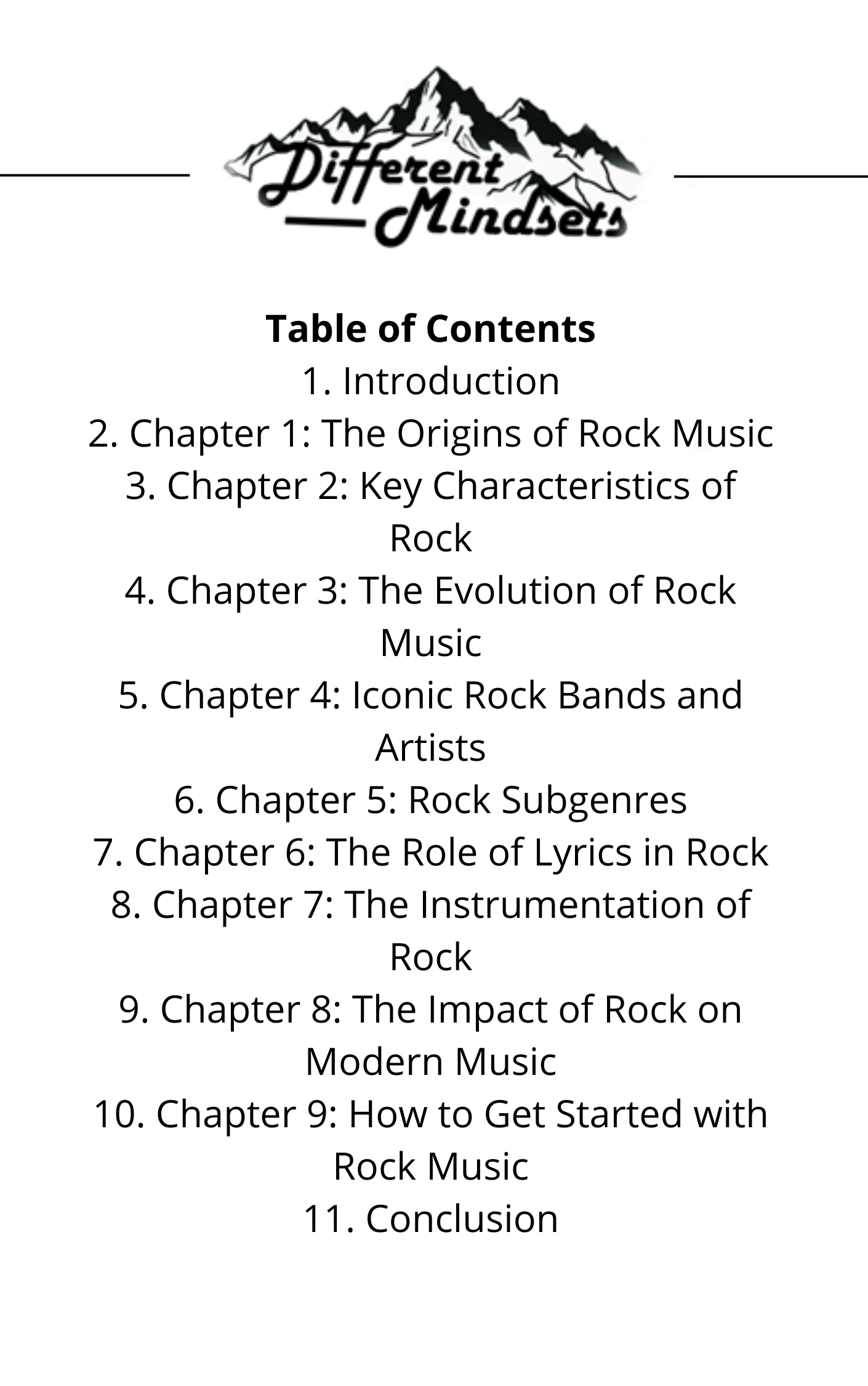 Musical Mindset: What is Rock?